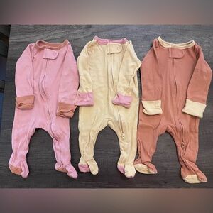 Newborn sleepers, set of 3